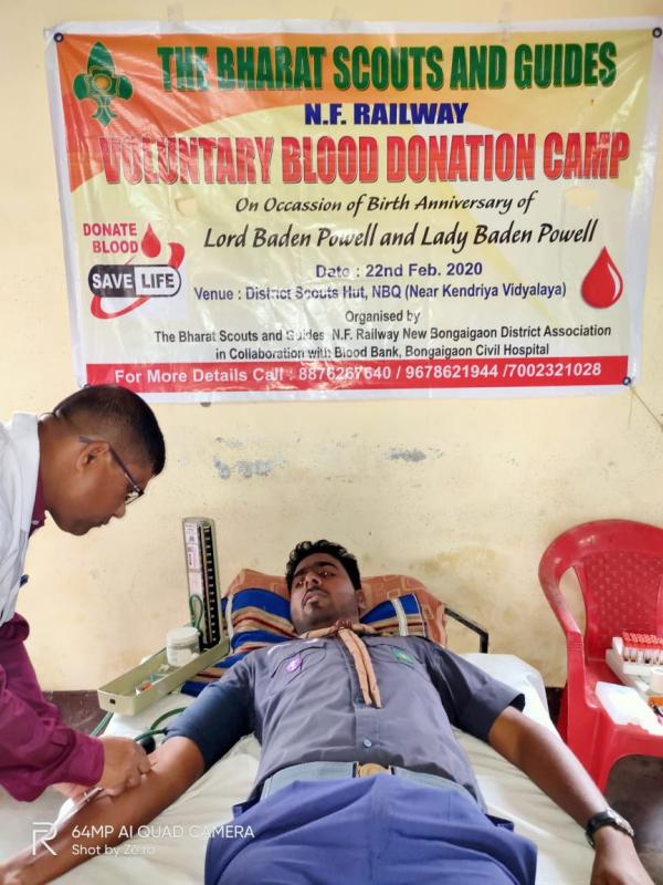 Blood donation camp
