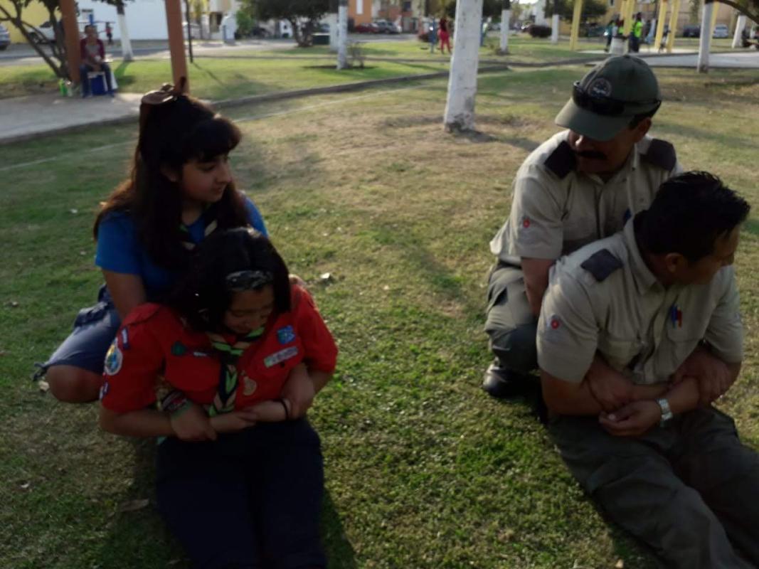 Rovers and Rangers of G.C. kullu distributed clothes in the slum area
