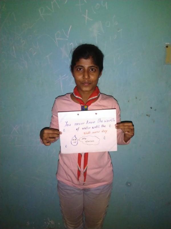 Poster making for world environment day 