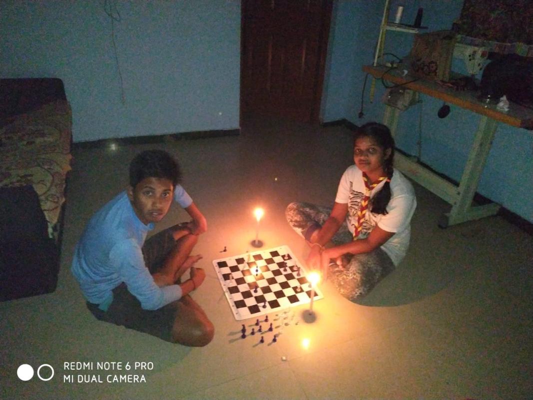 game at night