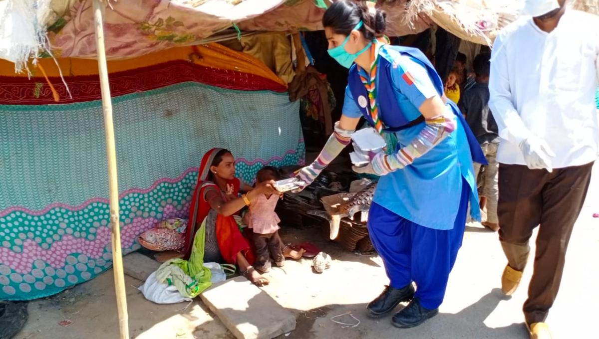 WORK ON SDG no. 1# Zero hunger "Fight against covid-19 "