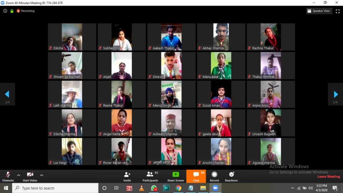 3rd Virtual meeting of BSGHP community.