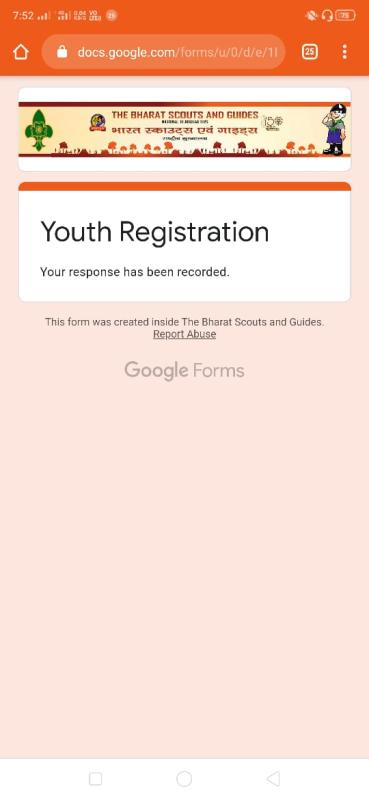 Registration of Sankalp project by rover&ranger unit of Haripur college 