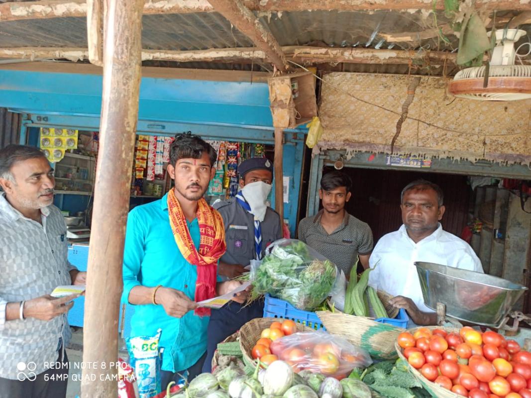 Corona Awareness Campaign in Sindhanur