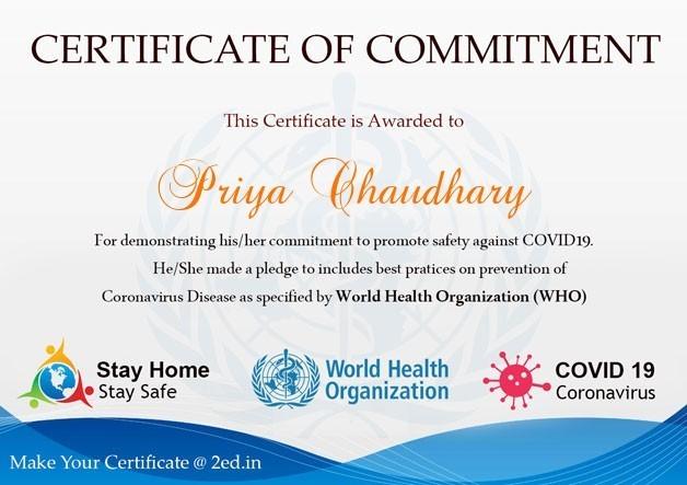  A small step taken fight against covid19 