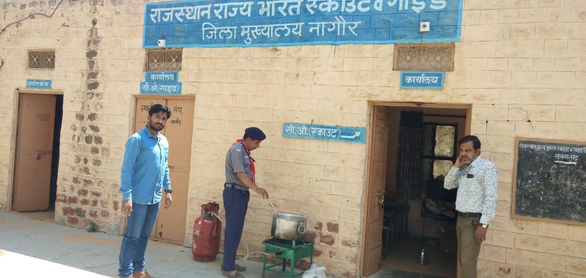 fight covid 19 tea distribution