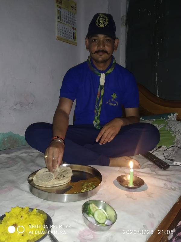 Sankalp project (C) Earth Hour
Challenge 4 - #Dinner_in_the_dark