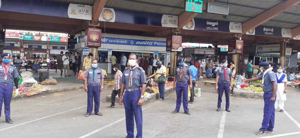 FIGHT AGAINST CORONA  #SERVICE IN VEGITABLE MARKET 