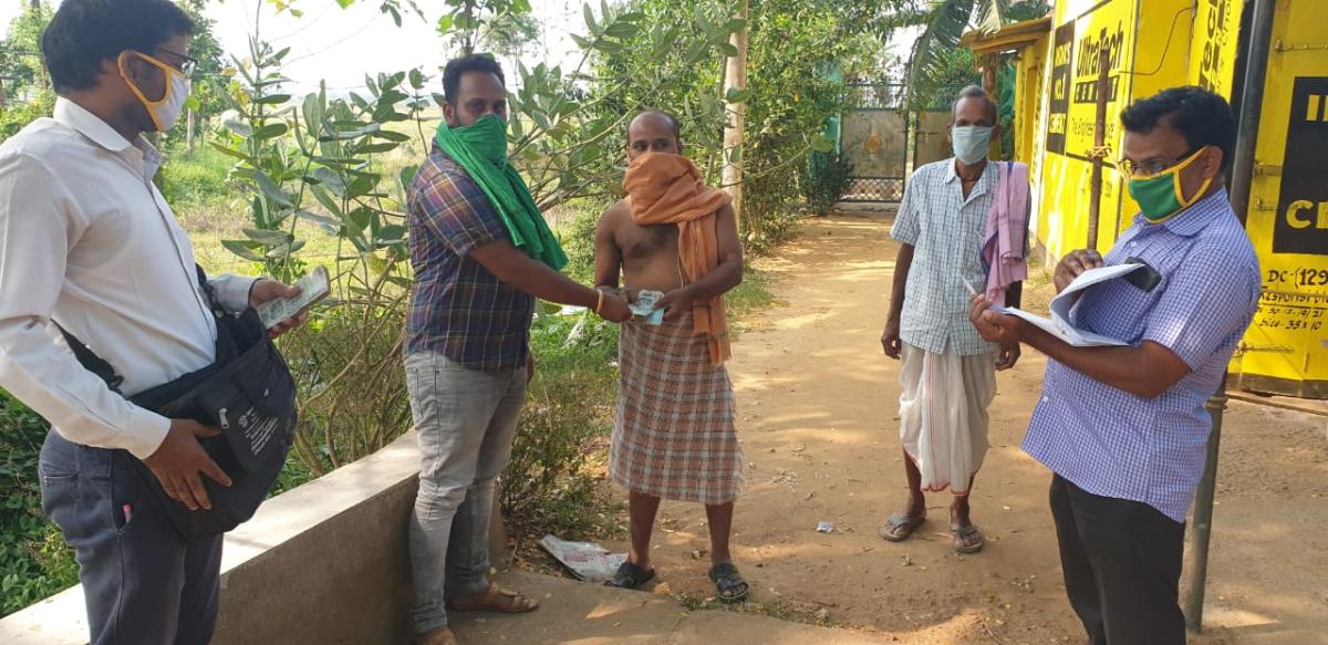 sankalap fight covid-19 relief money distribution