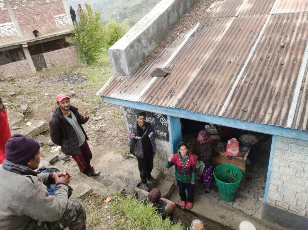 Promote the social distancing among the village