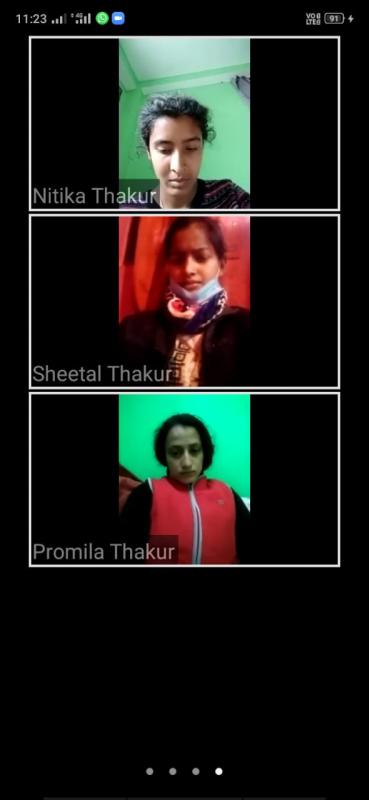 virtual meeting of GC  kullu 