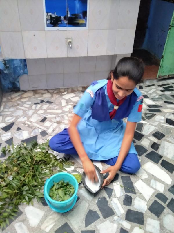 Making Masks for Needy Peoples in this Quarantine Period in Pandemic of COVID-19. Jodhpur, Rajasthan State BSG INDIA .