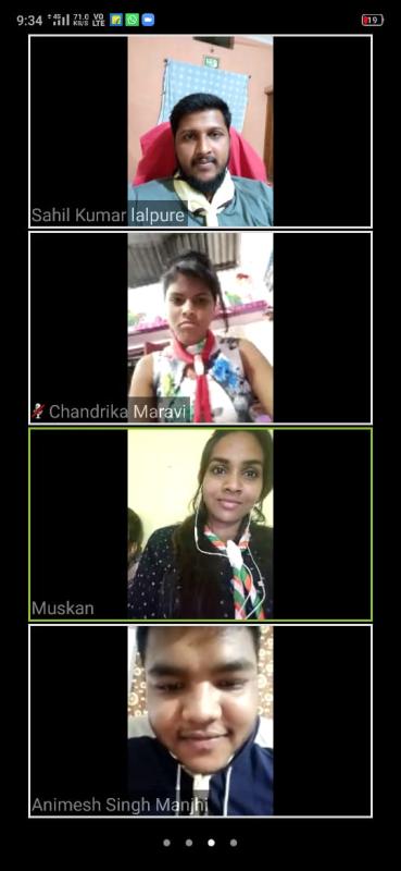 Project Sankalp virtul campfire challange to