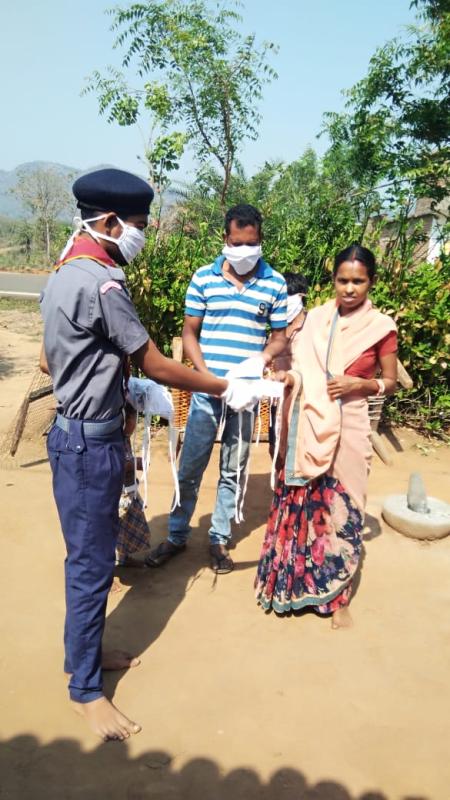 Prepare Masks for COVID-19 Pandemic and Masks distribution 