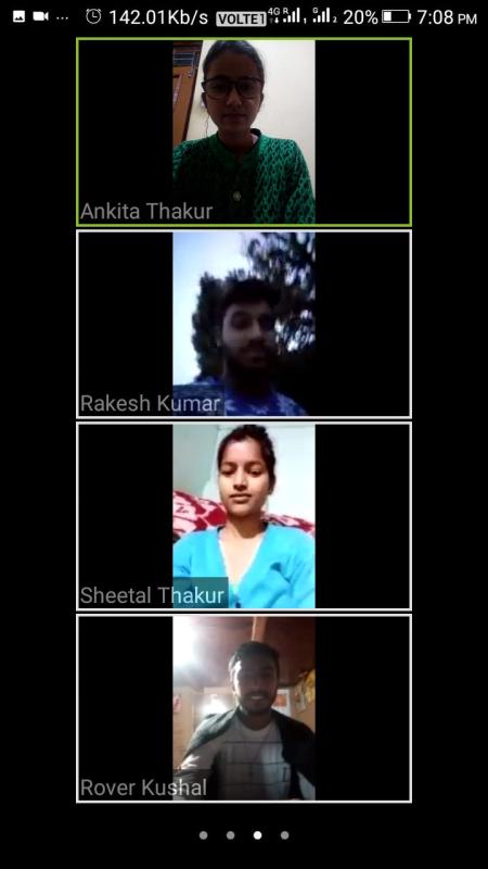 2nd Virtual Unit Meeting by GC Kullu 