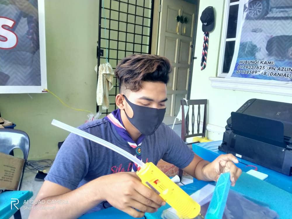 PROJEK PERISAI MUKA UNTUK BARISAN HADAPAN