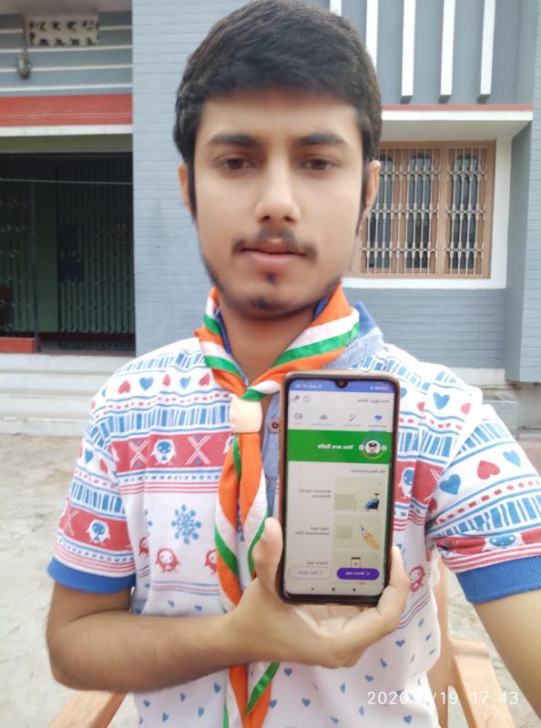 PROJECT SANKALP CHALLENGE NO - 4 DIGITAL SCOUTEING GUIDEING PART- 6  AAROGYA SETU PAR KIYA GYA KARYA . 