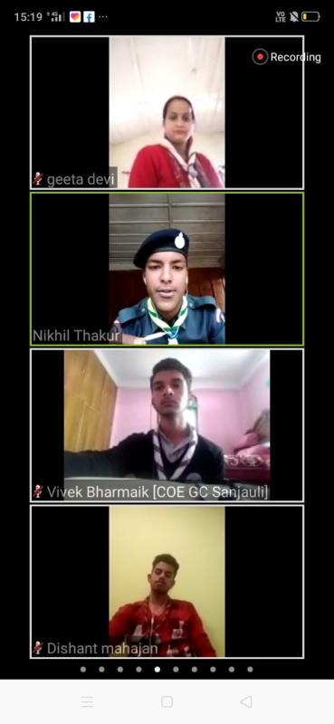 17th Virtual Meeting of BSGHP Force