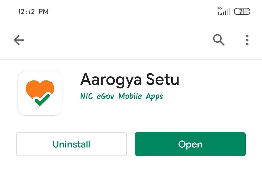 Aarogya setu 