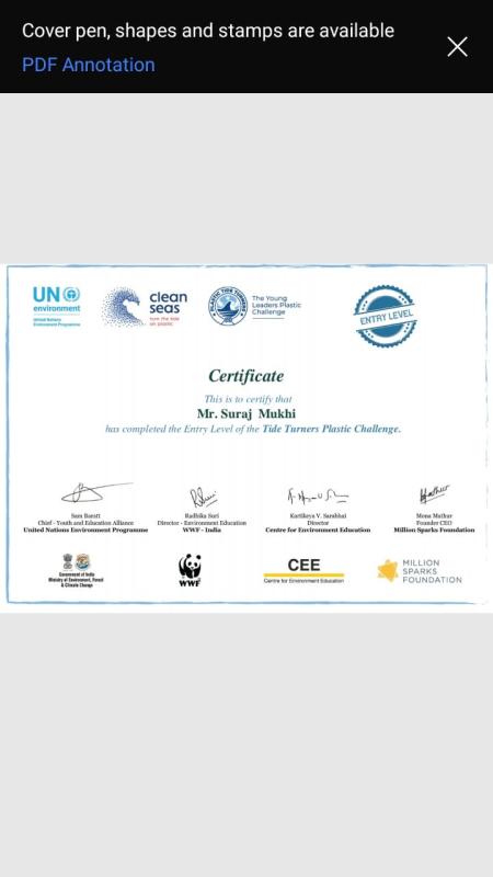 [B] Environment & Sustainability ➢ Challenge 2 – # Plastic Tide Turners Challenge