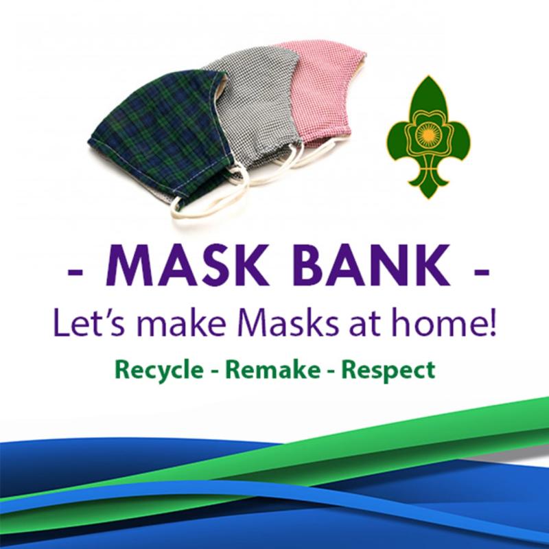 Making mask at home by banswara rovers & rangers