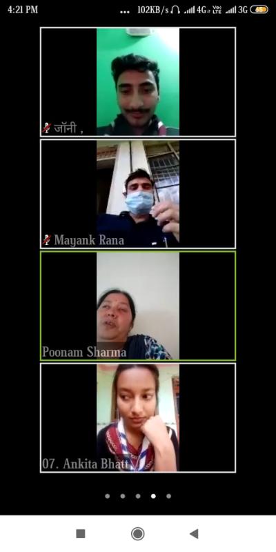 Virtual Meeting  By GC Palampur, HP
