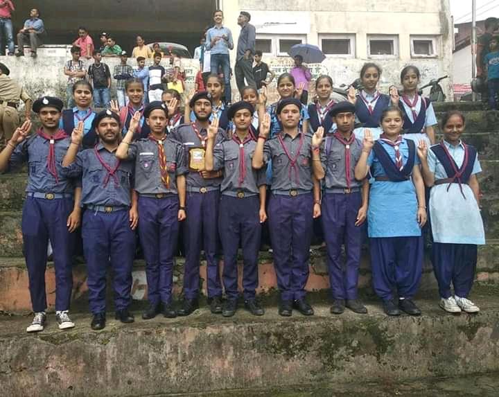 Parade on Independence Day in Palampur by GC Palampur ,H. P