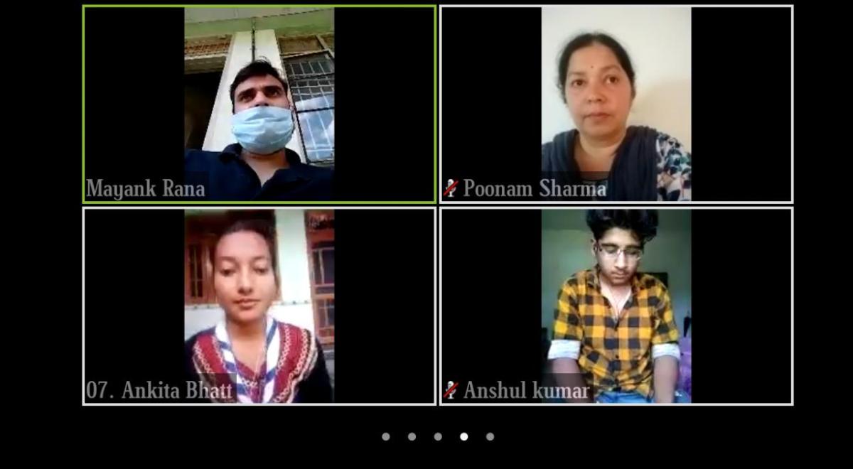 2nd virtual meeting of our unit ...GC PALAMPUR ⚜️