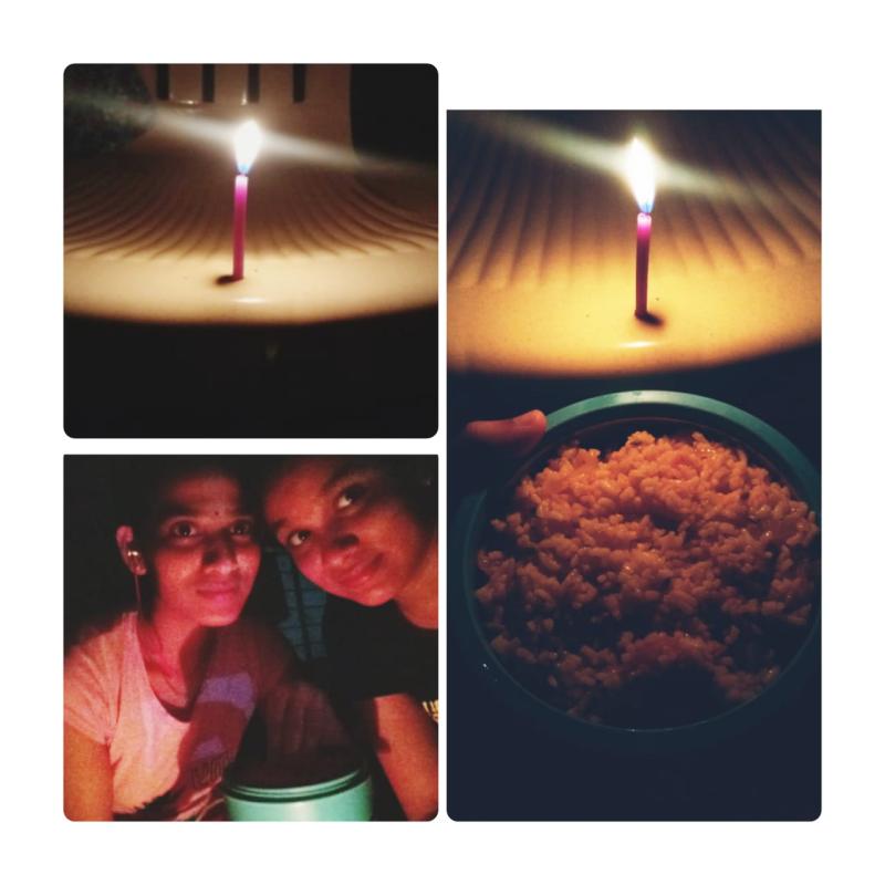 Dark night dinner

