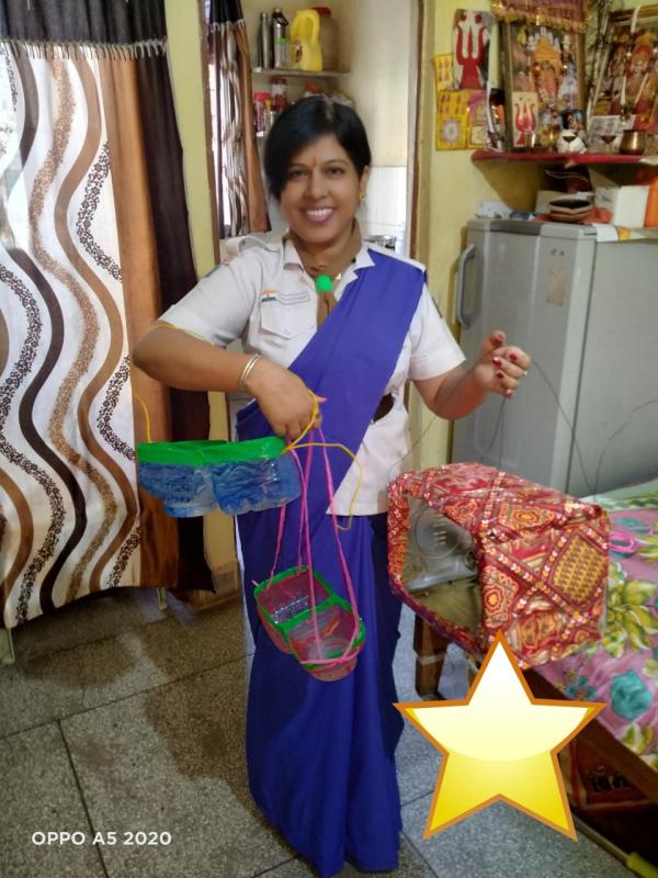 , परिण्डे,घरौंदा ,चुग्गा पात्र,पक्षियों हेतु तैयार