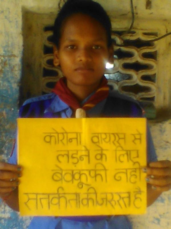 ##challenge A, 4,visibility##awareness creating by posters and handwritten leaflets ##goodturn##