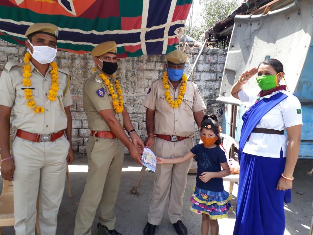 "कोरोना योद्धा सम्मान"  Rajasthan State "BS&G",DHQ -Jodhpur 