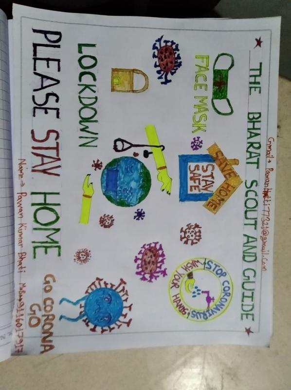 #Project Sankalp#
 Painting for fighting against covid-19
 project Sankalp create a better tomorrow#