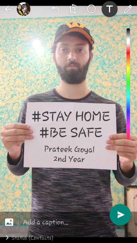 कोरोना महामारी ने भयानक रूप ले लिया है ,इससे बचना है तो घर पर ही रहो, बचाव ही उपचार है