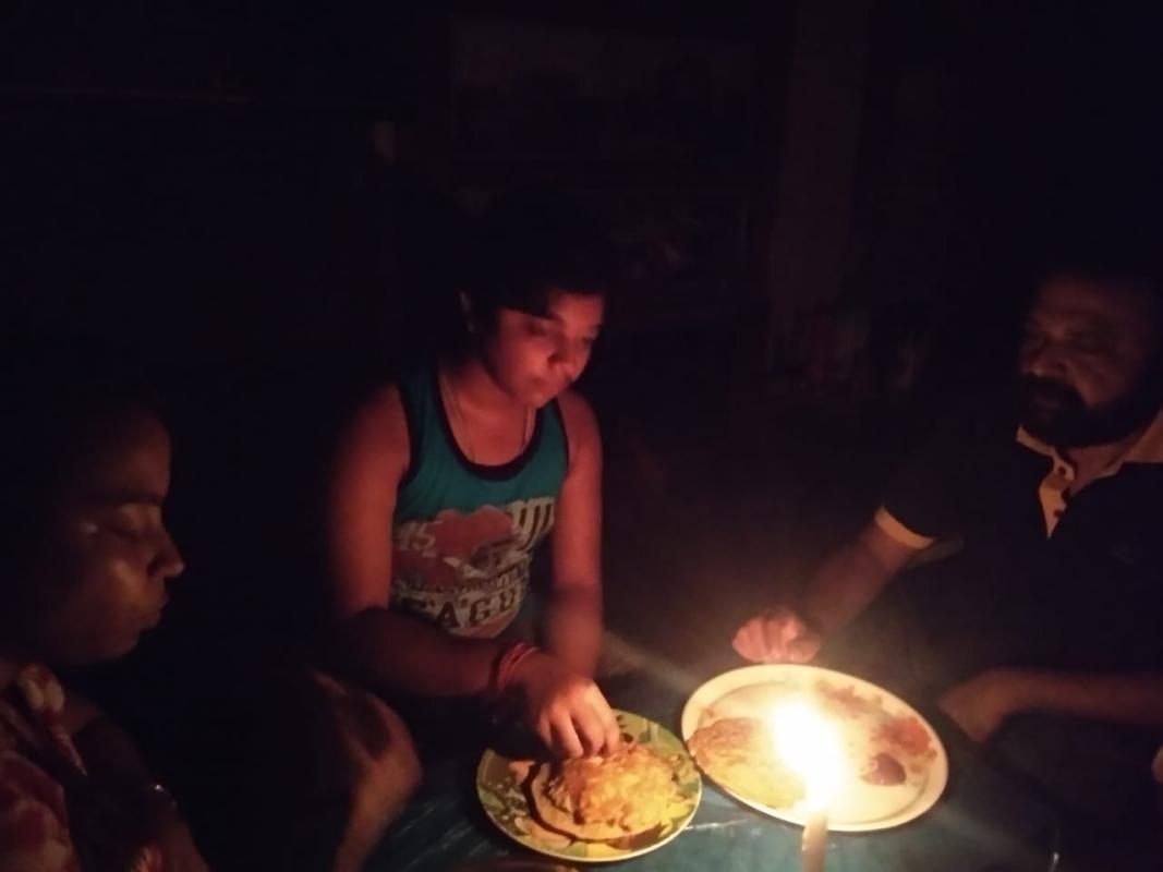 Sankalp Project....Dinner in the dark.#bsgindia #Connect2Earth #Earthhour 
#bsgearthhour2020 #wwfindia #sankalpbyscoutguide