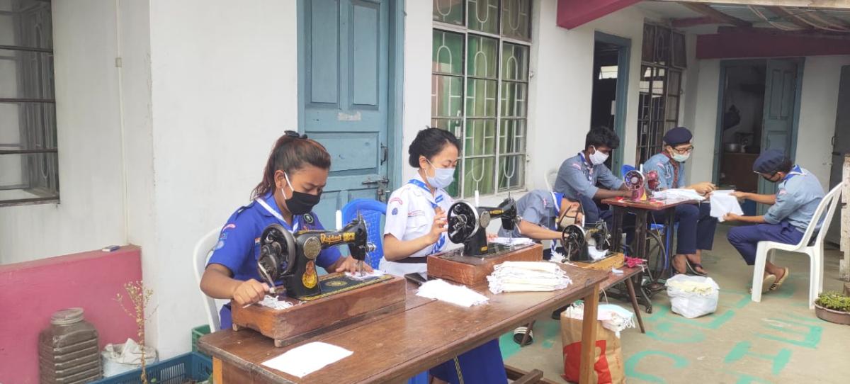 Mask Stitching for Mask Bank 