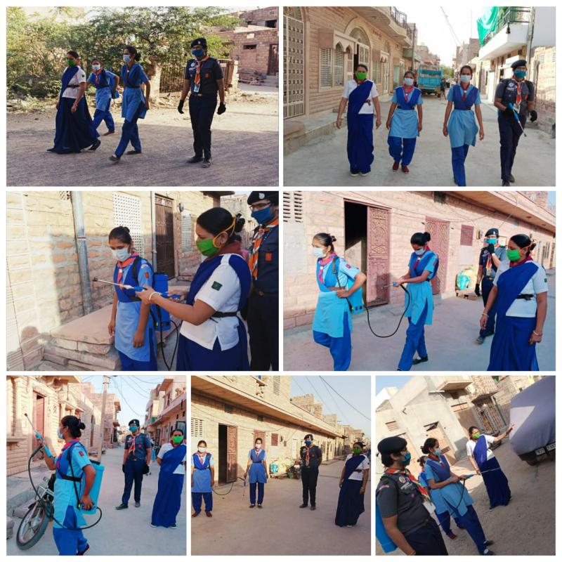 "sanitizer work with team" Rajasthan State BS&G,DHQ-Jodhpur,Rajasthan, India 