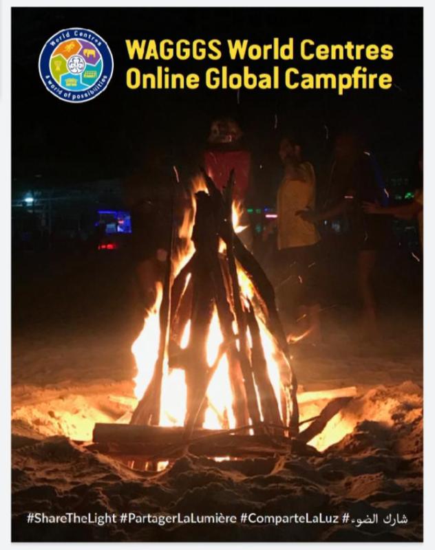 WAGGGS world centers online global campfire