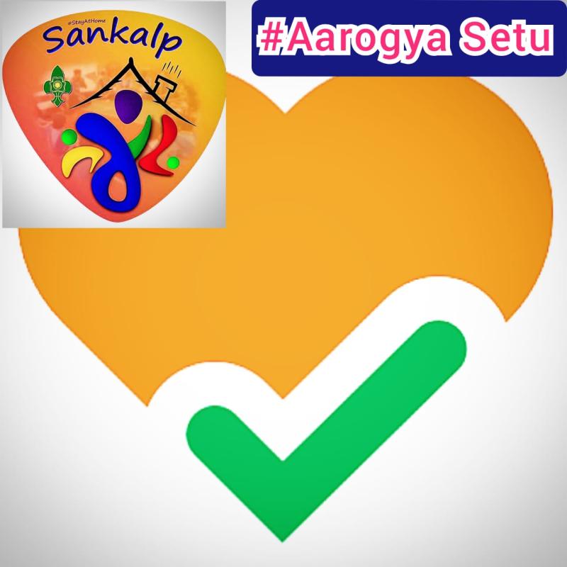 (D) Digital Scouting Guiding. Challenge 6-#Aarogya Setu 