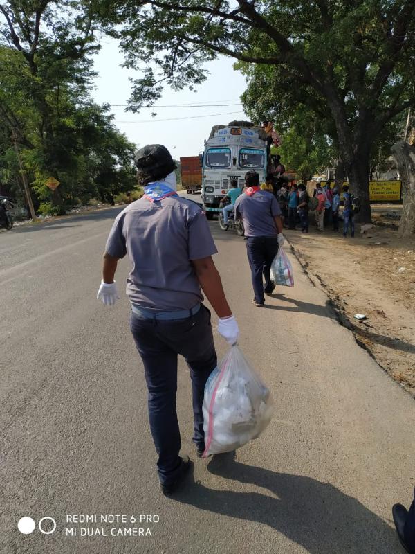 Food distribution.......Scout