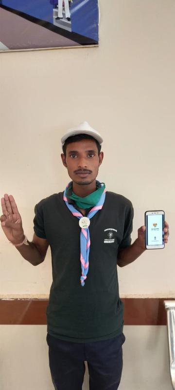 (D) डिजिटलस्काउटिंग गाइडिंग outing #projectsanlp, चुनौती नंबर 6-