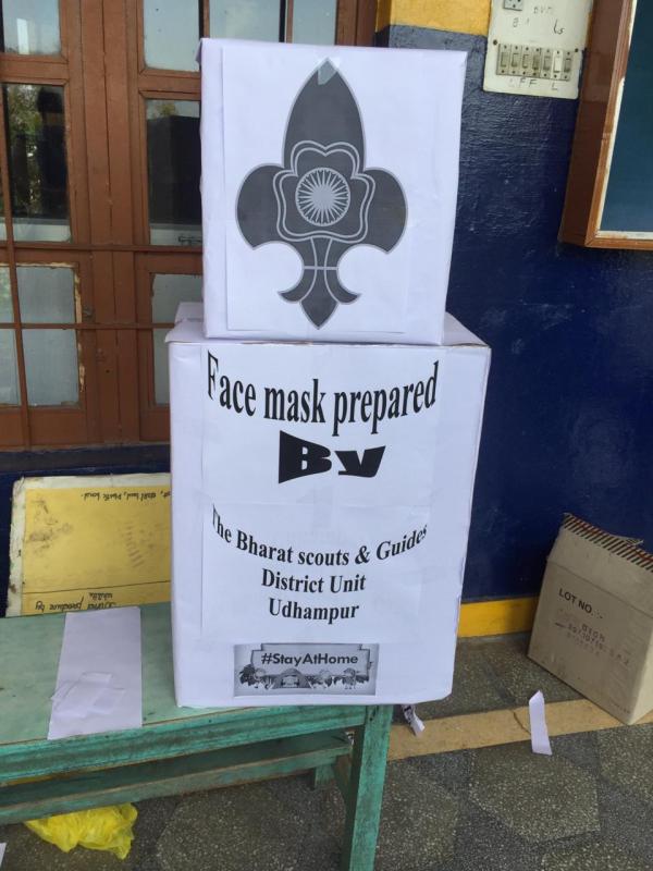 Title 
Donation of Mask to District Administration