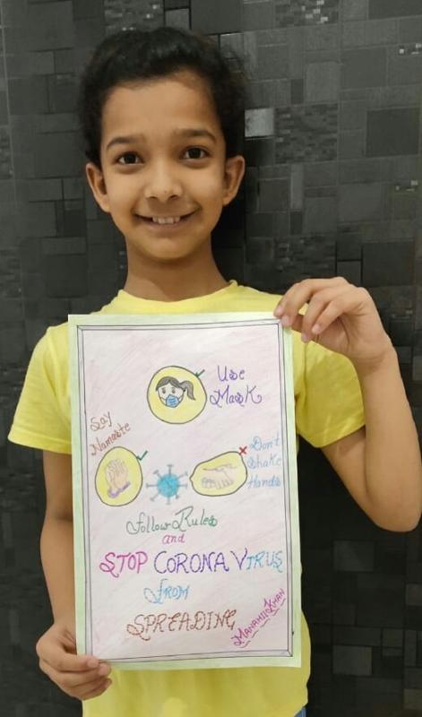 Distributing Masks and Food