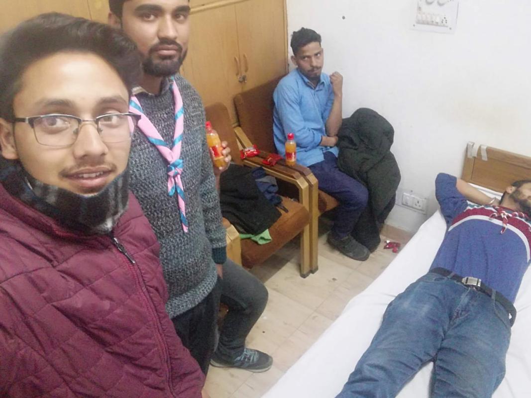 Service in Blood Donation Camp