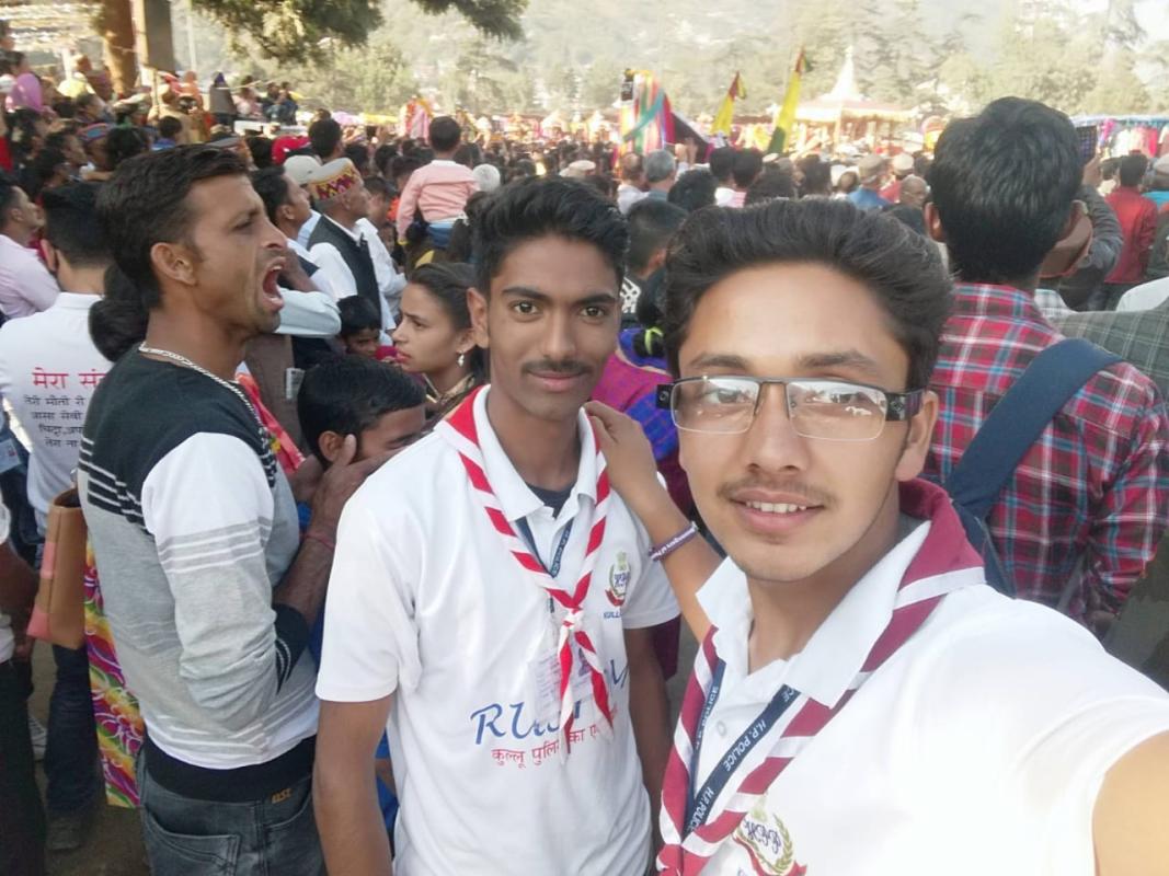 Service in International Kullu Dussehra