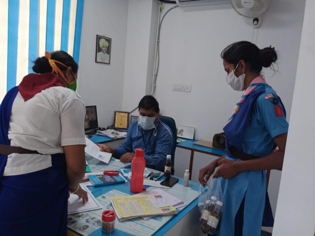 सार्वजनिक स्थलों पर सेवा कार्य BSG DHQ Jodhpur Rajasthan India