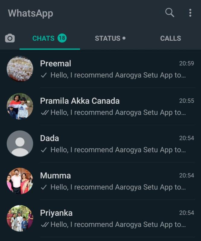 Challenge D-Aarogya Setu app