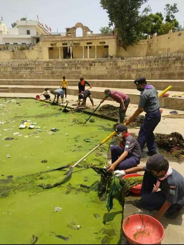 #messenger of peace #mop cleaning madhv sagar
