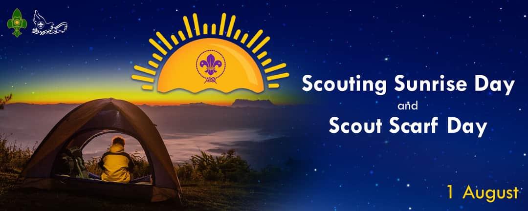 Scouting Scarf-cum-Sunrise Day-2020
