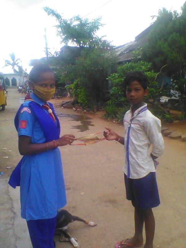 ##world mask week##making handmade masks##distributionand creating awareness on use of mask ##fightcovid ##BSGindia ##